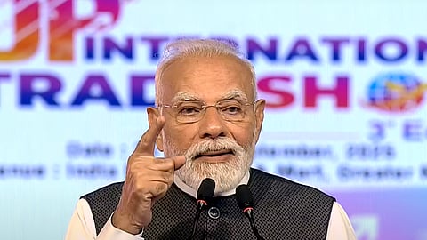 'India will not compromise its growth by depending on others', says PM Modi