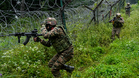 Pakistani drone sighted along IB in J-K’s Samba; security forces launch search