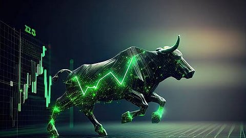 Stock markets rally for 6th day; Sensex up 388 pts, Nifty revisits 26k level