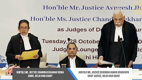 Three new judges sworn in at Delhi High Court