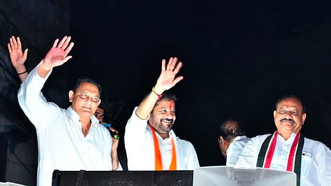 Revanth Reddy accuses BRS, BJP of maintaining 'bond', stalling development of Telangana