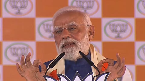 'Explosions in Pakistan kept Congress royal family awake': PM Modi's scathing attack