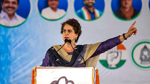'NDA govt will be uprooted if Bihar polls are free and fair', alleges Priyanka Gandhi