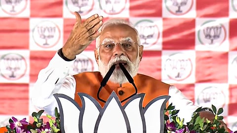 Modi hails record Bihar turnout, predicts NDA victory