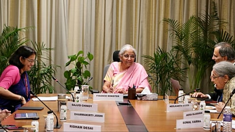 FM Sitharaman holds first pre-Union Budget consultations with leading economists