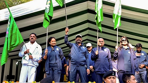 Hemant Soren flags off 'Run for Jharkhand' event to mark state foundation week