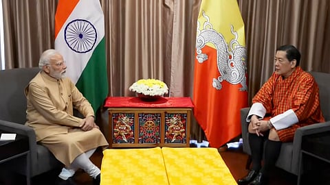 PM Modi meets former Bhutan King, appreciates his efforts towards building bilateral ties