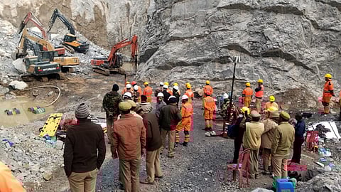 One killed in Sonbhadra stone quarry collapse, rescue operations underway