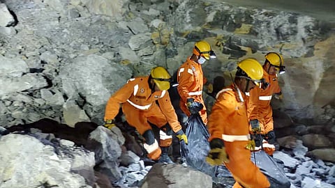 Another body pulled out, death toll in stone quarry collapse mounts to seven