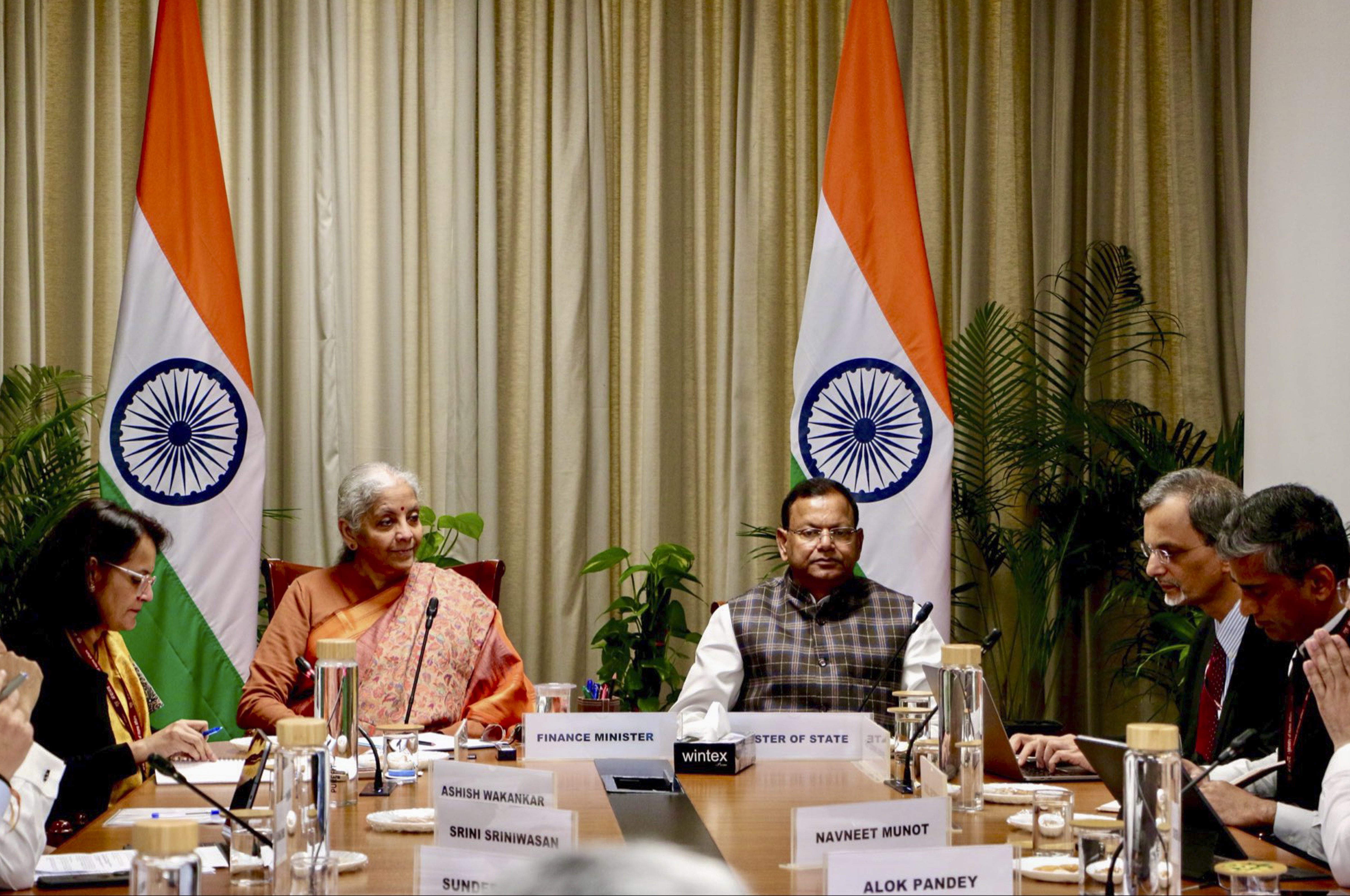 Sitharaman leads pre-budget consultation with startup stakeholders