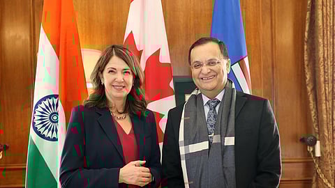 Indian envoy to Canada discusses ‘mutually beneficial’ ties with Alberta Premier