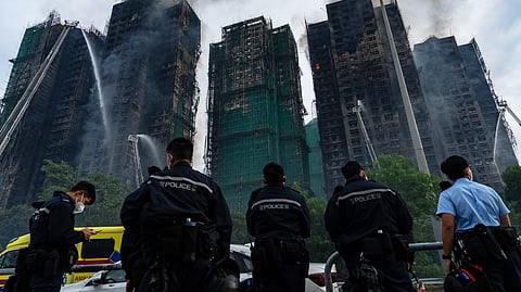 Hong Kong’s deadliest high-rise fire leaves at least 55 dead, 279 missing