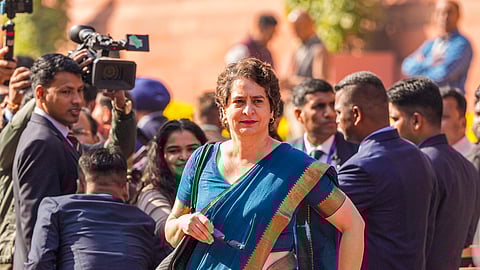 Priyanka Gandhi calls Sanchar Saathi 'dictatorship tool', "Ready to dicuss all issues", says Rijiju