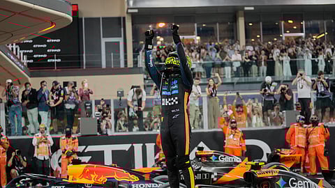 Lando Norris becomes the F1 world champion at the season-ending Abu Dhabi Grand Prix