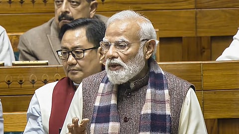 'Vande Matram stood solid as rock despite British oppression': PM Modi in Lok Sabha