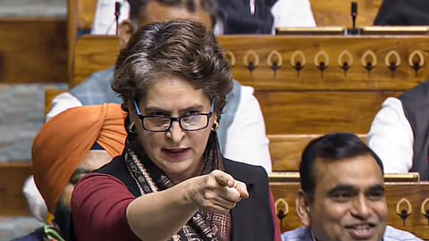 Priyanka Gandhi attacks BJP over politicising ‘Vande Mataram’ to distract from real national issues