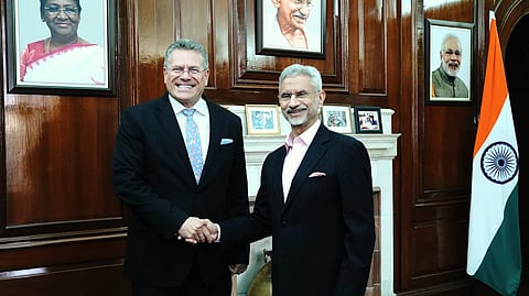 Jaishankar meets EU Trade Commissioner as India-EU FTA talks set to resume