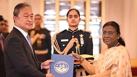 Envoys of three nations, including Iran, present credentials to President Murmu