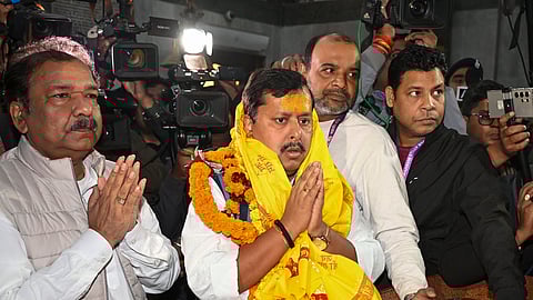 Nitin Nabin takes charge as BJP national working president