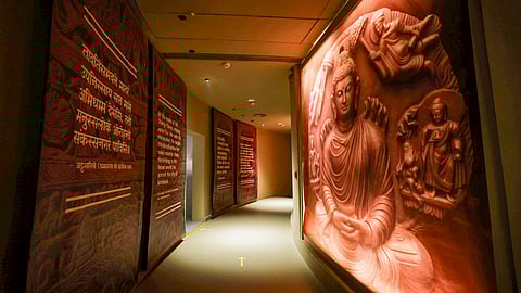 PM Modi inaugurates grand exhibition of Sacred Piprahwa Relics in Delhi