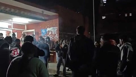 JNU students protest against Modi, Shah after SC denies bail in 2020 riots case