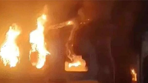 Fire breaks out at Delhi Metro staff quarters, three members of family charred to death