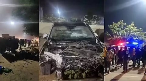 One killed, 16 injured as speeding Audi crashes into roadside stalls in Jaipur