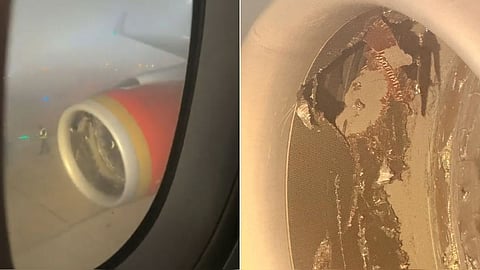 Air India A350 plane's right engine suffers damage at Delhi airport