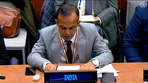Right to self-determination mustn't be abused to encourage secession: India slams Pak at UN