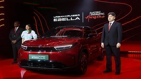 Toyota looks to diversify product range; rolls out first battery electric model