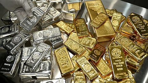 Gold breaches Rs 1.5 lakh/10g-mark; silver surges to record Rs 3.23 lakh/kg
