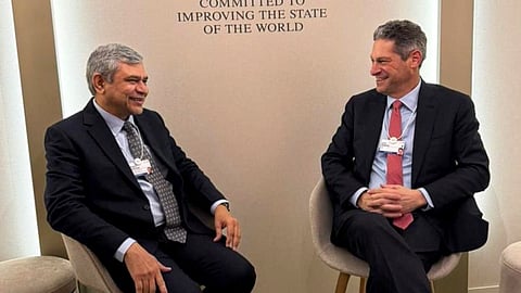 Vaishnaw discusses AI, semiconductors with IBM, Meta at Davos