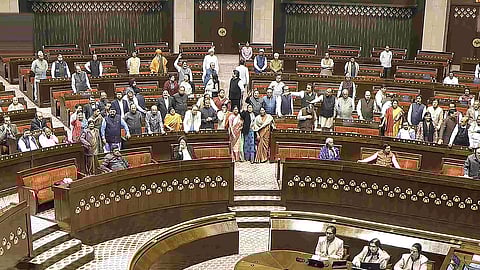 Rajya Sabha adjourned for day after tabling of Economic Survey 2025-26