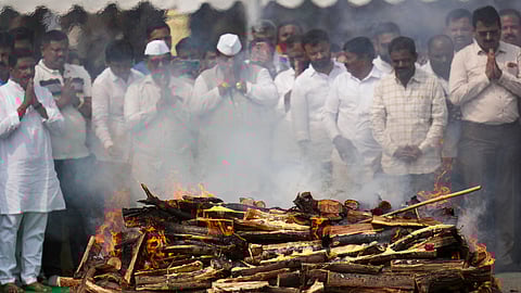 Ajit Pawar's family collects his ashes a day after cremation