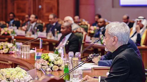India, Arab League nations back 2-state solution to Palestine issue
