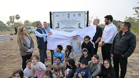 300 trees planted in Israel to honor Modi's initiative and Jewish festival of Tu Bishvat