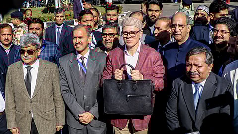 Omar Abdullah presents J&K Budget, emphasises inclusive growth, fiscal prudence