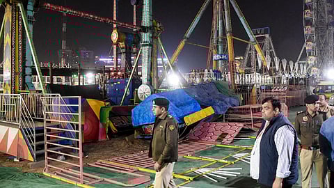 Tragedy at Surajkund fair: Inspector killed, 11 injured in swing collapse