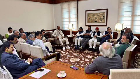 'Wait for action', Congress amid reports that Oppn may move no confidence motion against Speaker