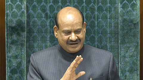 Om Birla decided on moral grounds that he will not attend the proceedings till disposal of notice