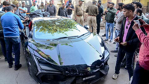 Kanpur Lamborghini crash: Lawyer says Mishra wasn't driving; police counter with CCTV, witnesses