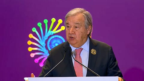 Holding AI summit in India has ‘special meaning’ for shaping its future: UN chief