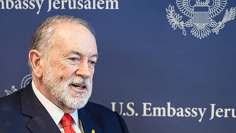 US ambassador causes uproar by claiming Israel has a right to much of Middle East