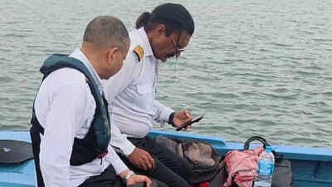 Helicopter crashes in Andaman sea; all 7 onboard rescued safely