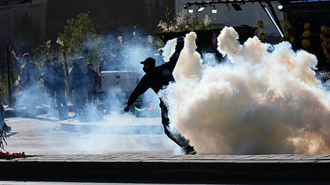 Iran fires missiles at Israel and Gulf states after US-Israeli strike kills Khamenei