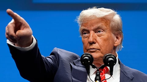 "WITH A FORCE THAT HAS NEVER BEEN SEEN BEFORE!" : Trump warns Iran not to escalate attacks