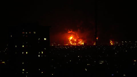 Iran's joint military command says banks and financial institutions are now a target in Mideast