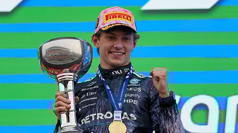 19-year-old Kimi Antonelli of Mercedes wins Japanese GP for second straight victory