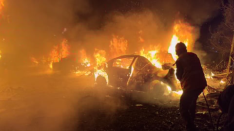 Iran fires on targets across Mideast while Israel, US hit Tehran as war shows no signs of slowing