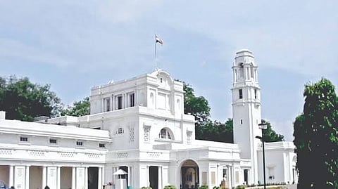 Security scare at Delhi Assembly as car driven by masked man breaks through iron gate
